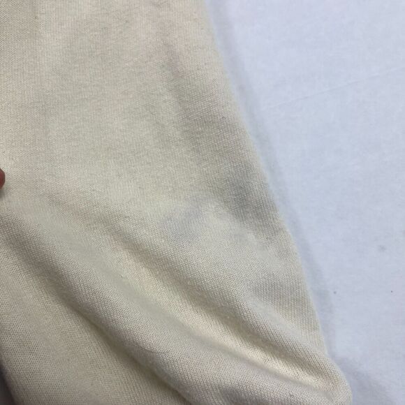 Aviator Nation Cream Logo Graphic Jogger Sweatpants Lounge Streetwear XS FLAW - Picture 12 of 12